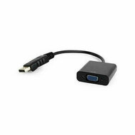 Adapter DisplayPort naar VGA GEMBIRD A-DPM-VGAF-02 Zwart 15 cm 1