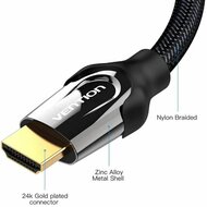 HDMI-Kabel Vention VAA-B05-B100 1 m Zwart 4