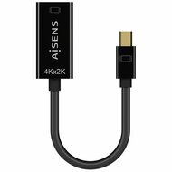 Adapter Mini DisplayPort naar HDMI Aisens A125-0643 Zwart 15 cm 3