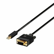 Mini DisplayPort naar VGA Adapter Aisens A125-0362 Zwart 2 m 1