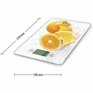 Keukenweegschaal Little Balance Slim Orange 8090 5 kg 4