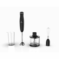 Multifunctionele Staafmixer met Accessoires Continental Edison CEHB01 Zwart 400 W 2