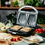 Tosti-ijzer Adler AD 3069 Zwart 7