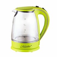 Waterkoker Feel Maestro  MR-064 Groen Transparant Glas 2000 W 1,7 L 1