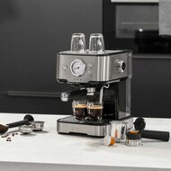 Expresso Koffiemachine Princess 01.249412.01.001 1,5 L 1100W Staal 1,5 L 7