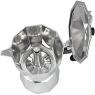 Percolator JATA CCA6          * Zilverkleurig Aluminium 6 Kopjes 2