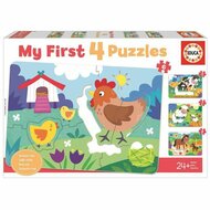 Puzzel Educa My First Puzzles 8 Onderdelen (8 + 7 + 6 +5 pcs) 1