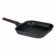 Geribbelde Grillpan 28 x 28 cm Aluminium (6 Stuks) 2