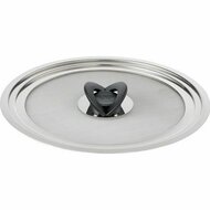 Deksel Braadpan Tefal L98799 &Oslash; 24 cm Zwart Roestvrij staal 1