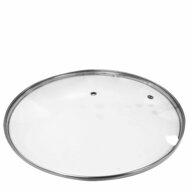 Deksel Braadpan EDM 76686 Navulling Pan Kristal Transparant &Oslash; 28 cm 1