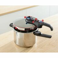 Snelkookpan Tefal P2584301 Roestvrij staal Plastic 4 L 6 L 7