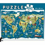 Kinderpuzzel Educa Mapamundi (200 pcs) 2