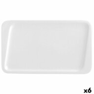 Dessertbord Quid Chef Wit Keramisch 25 x 15 cm (6 Stuks) (Pack 6x) 2