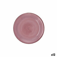 Dessertbord Quid Vita Peoni Roze Keramisch 19 cm (12 Stuks) 1