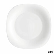 Dessertbord Bormioli Rocco Parma Wit Glas 20 cm (24 Stuks) 1