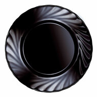 Dessertbord Luminarc Trianon Black Zwart Glas (24 Stuks) 3