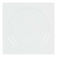 Dinerbord Inde Zen Porselein Wit 27 x 27 x 3 cm 1