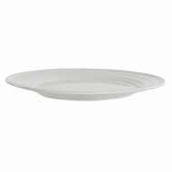 Dinerbord DKD Home Decor Wit Porselein 27 x 27 x 2 cm 1