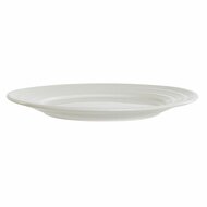 Dinerbord DKD Home Decor Wit Porselein 19 x 19 x 2 cm 1