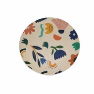 Dinerbord Versa Sunflower Polyethyleen RPET &Oslash; 25 cm 1