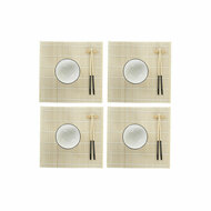 Sushi set DKD Home Decor Bamboe Keramiek Wit Orientaals 14,5 x 14,5 x 31 cm (16 Onderdelen) 1