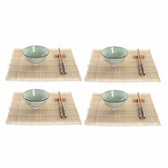 Sushi set DKD Home Decor 14,5 x 14,5 x 35 cm Keramiek Orientaals (16 Onderdelen) 1