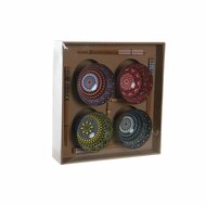 Sushi set DKD Home Decor Multicolour Bamboe Keramiek Mandala Orientaals 34 x 34 x 6,5 cm (12 Onderdelen) 4