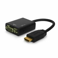 Adapter HDMI naar VGA Savio CL-23 Zwart 1