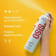 Medium Hold Spray Schwarzkopf Osis+ Elastic 500 ml 2