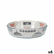 Ovenschaal Quttin   Glas 1,7 L &oslash; 23 x 5,3 cm (6 Stuks) 1