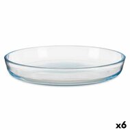 Ovenschaal Transparant Borosilicaatglas 31,5 x 5 x 31,5 cm (6 Stuks) 1