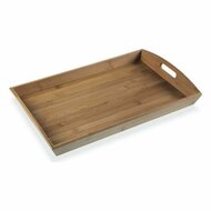 Dienblad Versa Hout Bamboe 32 x 6,5 x 50 cm Zwart 1