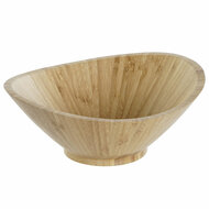 Kom DKD Home Decor Natuurlijk Bamboe 24,6 x 22,5 x 9,5 cm 1