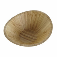 Kom DKD Home Decor Natuurlijk Bamboe 24,6 x 22,5 x 9,5 cm 2