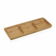 Snackdienblad Versa Bamboe 10 x 2 x 26 cm 1