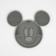 Voerbak voor honden Mickey Mouse Grijs Siliconen 28 x 15 x 1,5 cm 5