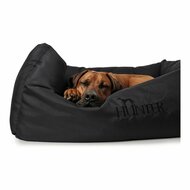 Bank voor honden Hunter Gent Zwart Polyester black (60 x 45 cm) 4