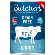 Natvoer Butcher&amp;apos;s Original Junior Kip Kalfsvlees 400 g 1