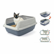 Kattenbak Georplast Sonic Plastic 44,5 x 34 x 18,5 cm (7 Stuks) 2