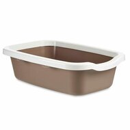 Kattenbak Wit Beige Plastic 38 x 16 x 58,5 cm (11 Stuks) 2