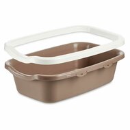 Kattenbak Wit Beige Plastic 38 x 16 x 58,5 cm (11 Stuks) 3