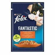 Kattenvoer Purina Fanstastic Kip Tomaat 85 g 1