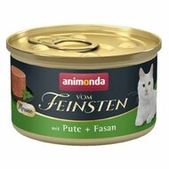 Kattenvoer Animonda Vom Feinsten Muscle Pavo y Faisan Pauw Vlees Varken Fazant 85 g 1