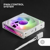 CPU-ventilator Mars Gaming MFLINKFINITYW 4