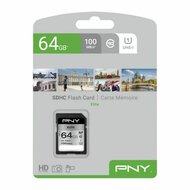 Micro SD kaart met adapter PNY P-SDUX64U185GW-GE 64 GB 2