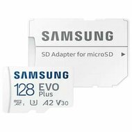 Micro SD kaart met adapter Samsung EVO Plus 2023 128 GB 1