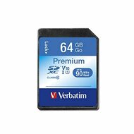 SD Geheugenkaart Verbatim PREMIUM SDXC C10/U1 64 GB 2 g 2