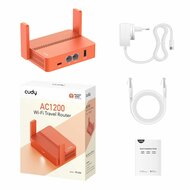 Router Cudy AC1200 Oranje RJ45 Ethernet LAN Wi-Fi 3