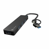 USB-HUB Natec NHU-2023 Zwart 4