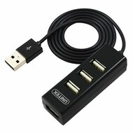 USB-HUB 3 Poorten Unitek Y-2140 Zwart 2